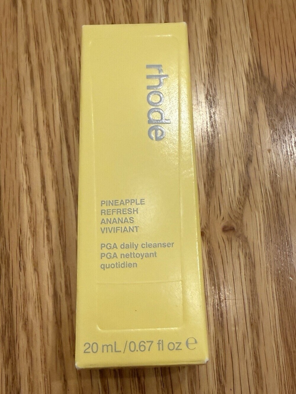 Rhode Pineapple Refresh PGA Daily Cleanser 20ml 0.67oz Travel Mini Size NIB